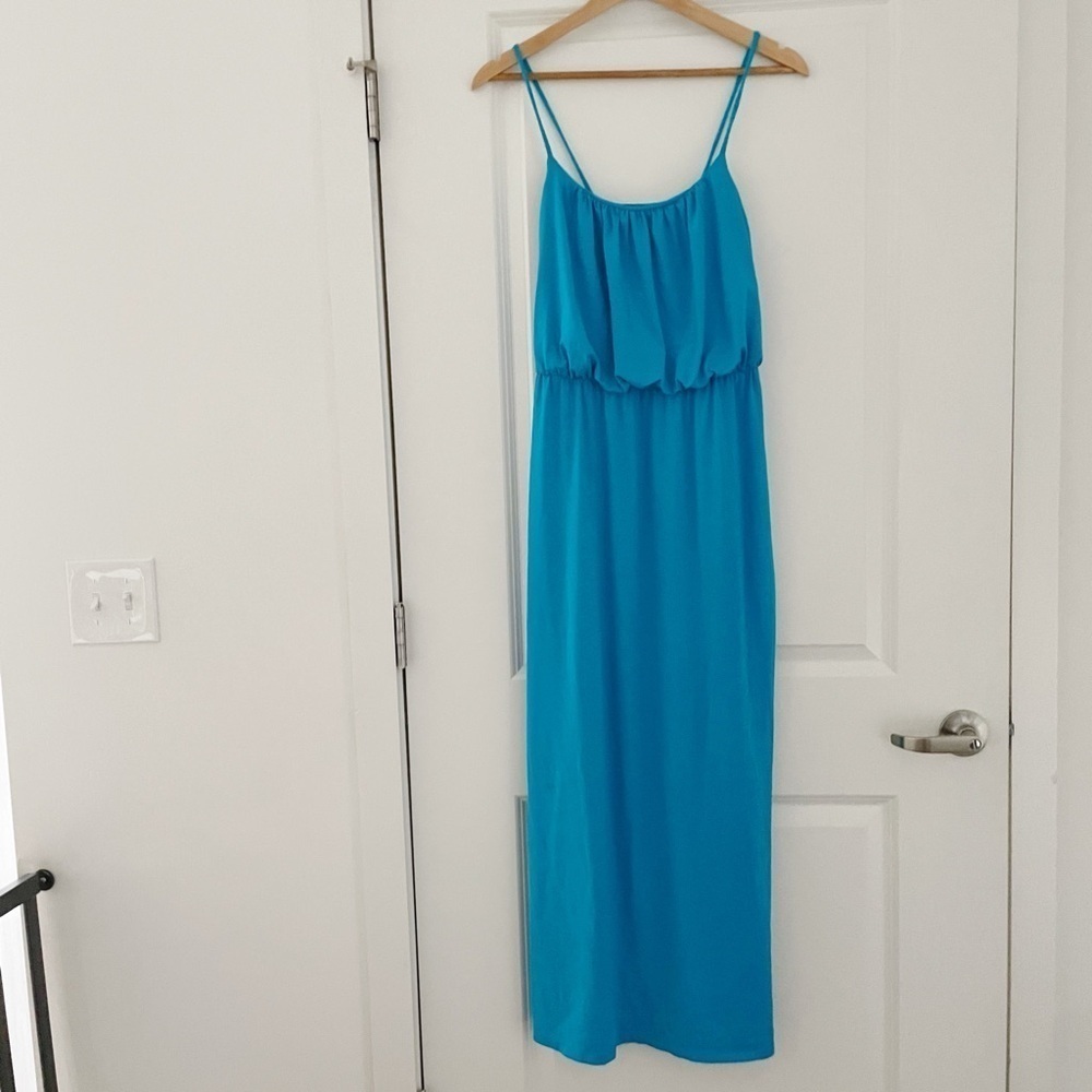 Susana Monaco Blouson Tank Maxi Dress